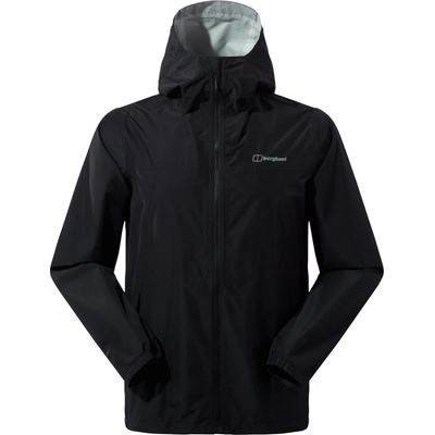 Berghaus Мъжко водоустойчиво яке Berghaus Deluge Pro 3.0 Jacket Waterproof jacket - Black / Black - размер M (002-2987-0113)