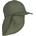 Mikk-Line Детска шапка с козирка Mikk-Line Kid's Summercap Long Neck Solid Cap - Dusty Olive - размер 51 cm (904-4036-0213)