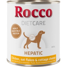 Rocco Diet Care Hepatic kuřecí s ovesnými vločkami a sýrem cottage 12 x 800 g