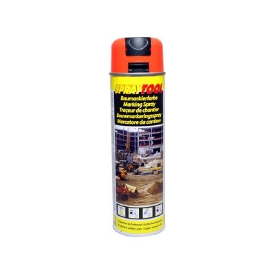 SprayTool značkovací 500 ml neón oranž