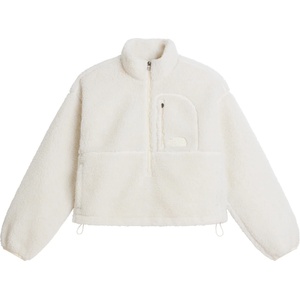 The North Face Дамски поларен пуловер The North Face Women's Extreme Pile 2 Pullover Fleece jumper - White Dune - размер XL (105-7916-0315)