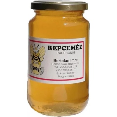 Bertalan Maďarský repkový med 500g