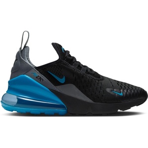 Nike Юношески маратонки Nike Air Max 270 React Junior Trainers - Blk/Current Blu
