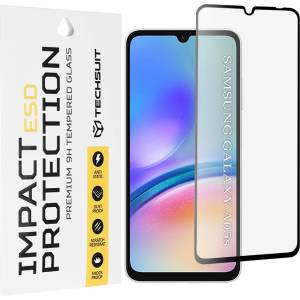 Techsuit Протектор за Samsung Galaxy A05s - Techsuit - ESD стъкло - Черен