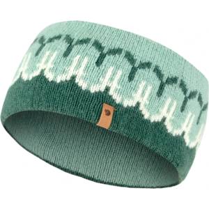 Fjällräven Лента за глава Fjällräven Övik Path Knit Headband - Deep Patina / Misty Green - размер One Size (904-0819-0411)