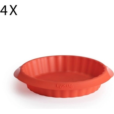 Lékué Silikonové formy na tartaletky Single Tartelette Mould 12cm 4ks