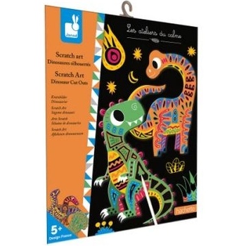 Janod - Скреч карти - Динозаври (J07889)