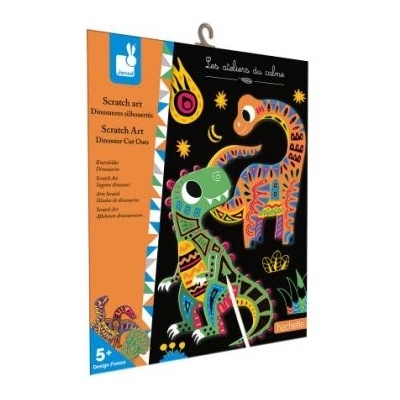 Janod - Скреч карти - Динозаври (J07889)