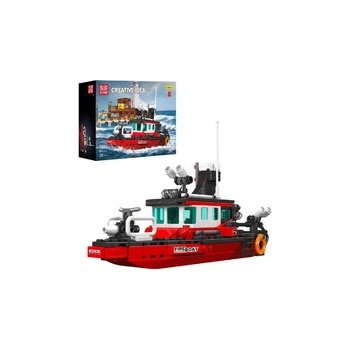 Mould King 10082 Hasičská hliadkovacia loď