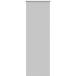 vidaXL Ролкова щора Blackout Светло сиво 40x130 cm Ширина на плата (4011350)