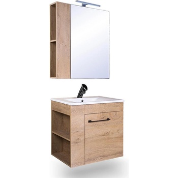 Image 1 of Scandal Комплект мебели за баня Бристол, цвят дървесен (KMZBBristol)