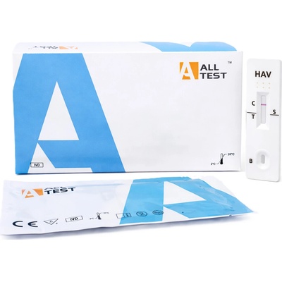 AllTest Hepatitida A rychlý kazetový test 25 ks