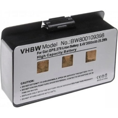 VHBW Batéria pre Garmin GPSmap 276 / 296 / 376, 3000 mAh - neoriginálne