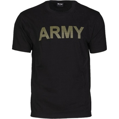 Tričko Army čierne