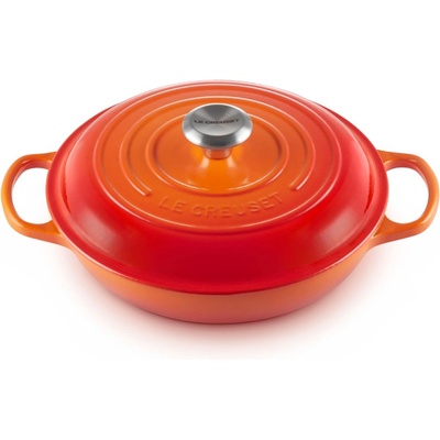 Le Creuset Съдове за готвене SIGNATURE 26 см, 2, 2 л, FLAME, чугун, Le Creuset (LECR21180260902430)