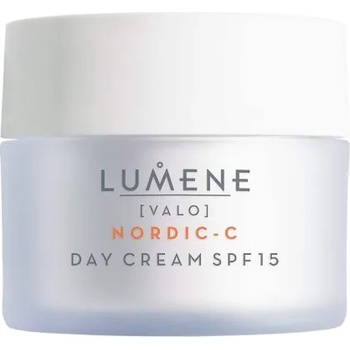 Lumene Valo Nordic-C Day Cream SPF15 - Дневен крем за лице с витамин C за блясък SPF15, 50мл