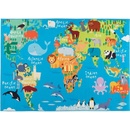 Obsession Torino kids 233 WORLD MAP Modrá