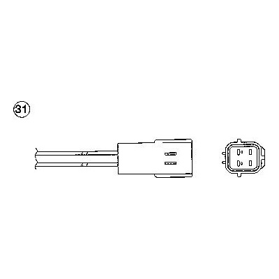 Lambda sonda NGK OZA591-BA2