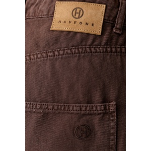 Haveone къс панталон дамски от деним (PGZ.Q246) - answear - 82,13 лв