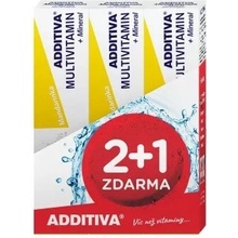 Additiva multivitamin s minerálmi mandarínka 2+1 tabliet eff 20