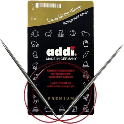 Kruhové jehlice Addi Classic 100 cm / 6,0 mm