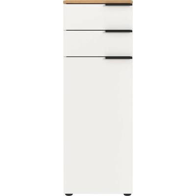 Germania Бял висок шкаф за баня 39x111 cm Menen - Germania (6006-633)