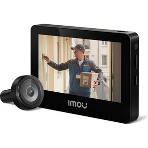 Dahua Безжична IP камера за врата (видео шпионка) IMOU Door Viewer VD1-5M0S / 5MP / 149° ъгъл на видеото / 4.3`` цветен екран / Night Vision / двупосочен разговор / Wi-Fi Dual Band 2.4/5GHz / батерия 4800
