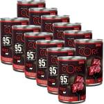 Wellness Core Dog 95% говеждо & броколи 12 x 400 г