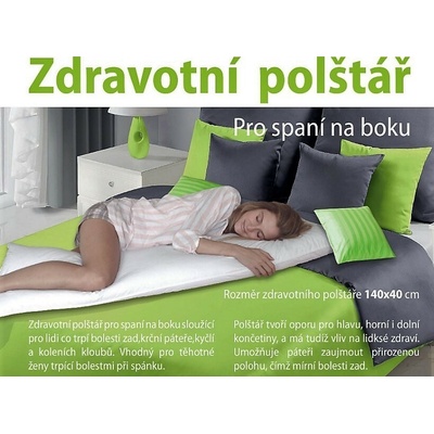 Rofe Peřový zdravotní polštář 140x40