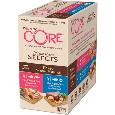 Wellness Core Signature Selects Flaked Selection 8 x 79 g