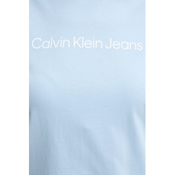 Calvin Klein Jeans Памучна тениска Calvin Klein Jeans (LV047C912G)