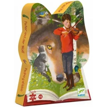 DJECO - Детски пъзел - Питър и вълкът (DJ07309)