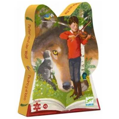DJECO - Детски пъзел - Питър и вълкът (DJ07309)