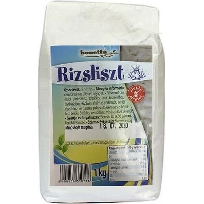 Bonetta Rýžová mouka bílá 1 kg