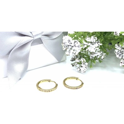 Jan Kos jewellery náušnice z oceli MHTD1023GW00