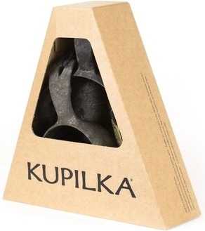 KUPILKA 55 + 21 комплект от купа и чаша, черен (T00008166)
