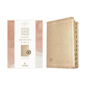 NLT Every Woman's Bible, Filament-Enabled Edition (Leatherlike, Soft Gold, Indexed) | Naomi Cramer Overton (ISBN: 9781496453020)