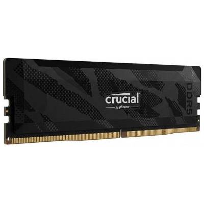 16GB Crucial Pro OC DIMM 288 PIN 6400 MT s PC5 51200 CL32 1.35 V ungepuffert Matte Stealth Black (CP16G64C32U5B)