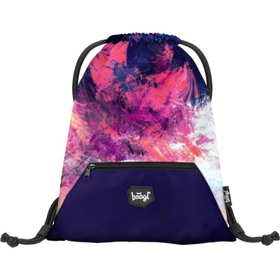 Baagl Abstrakt růžová A7760 – Zboží Dáma