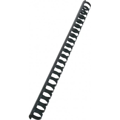 Plastové hrebene GBC 21R 19mm čierne
