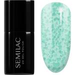 Semilac UV Hybrid Crushed_ICE гел лак за нокти с използване на UV/LED лампа цвят 495 Mint Glacier 7ml