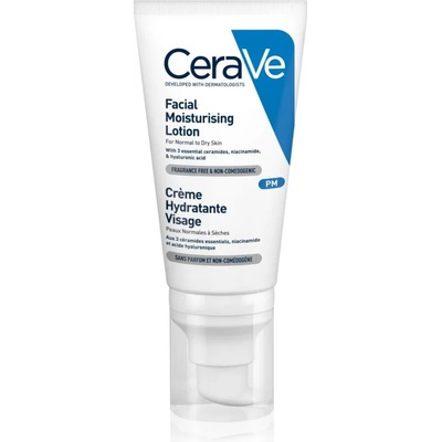 CeraVe Moisturizers хидратираща грижа за нормална и суха кожа 52ml