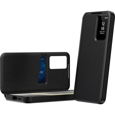 Gigapack Samsung A57 5G GIGAPACK Активен калъф с подставка FLIP, Smart View Cover, ЧЕРЕН (GP-187953)