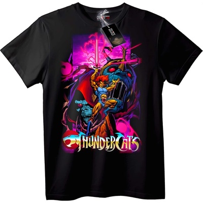 NOONEBRAND Тениска ThunderCats Лъв-О - 2XL, Black