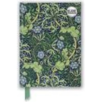 Flame Tree Publishing William Morris: Seaweed (Foiled Blank Journal)