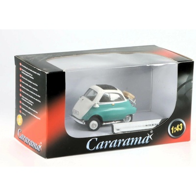 Abrex Cararama BMW Isetta 250 modrá 1:43