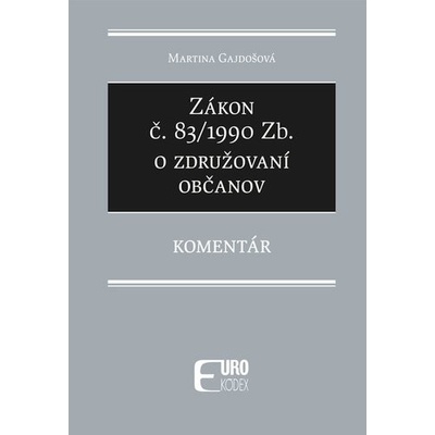 Zákon č. 83/1990 Zb. o združovaní občanov - Martina Gajdošová