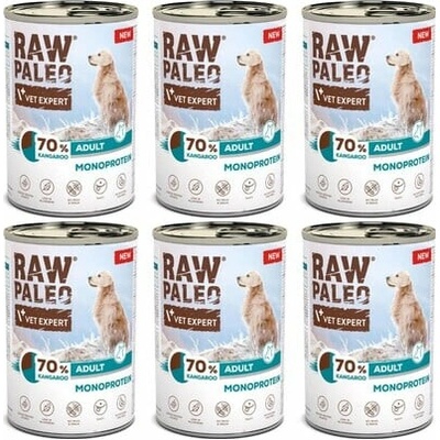 Raw Paleo Monoprotein Kangaroo Adult 6 x 400 g