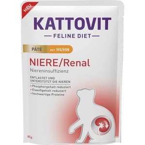 KATTOVIT Niere/Renal пастет от пилешко месо 85 г саше