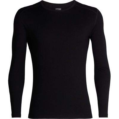 Icebreaker Mens 260 Tech LS Crewe Размер: XL / Цвят: черен